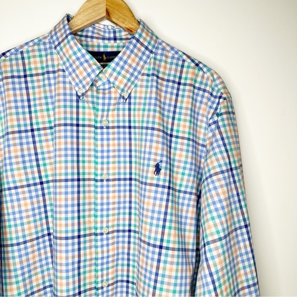 Polo Ralph Lauren Men’s Cotton Stretch Button Down Shirt Size XL - Picture 1 of 7
